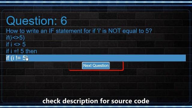Basic Quiz App in Javascript (with source code) смотреть онлайн