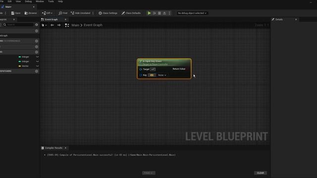 UE5 Blueprints Tutorial 013-1 Create a node: Is Input Key Down ノードの作成 смотреть онлайн