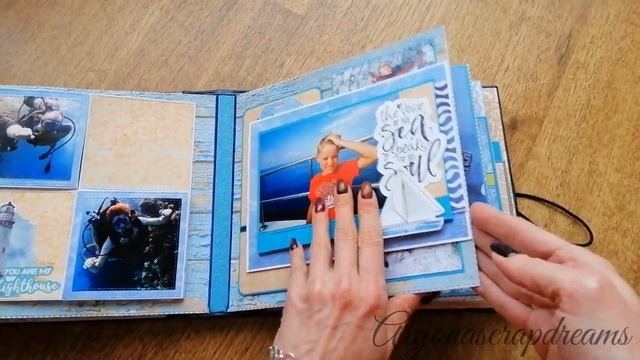 Альбом в стиле скрапбукинг "Кипрские каникулы 2019" смотреть онлайн
