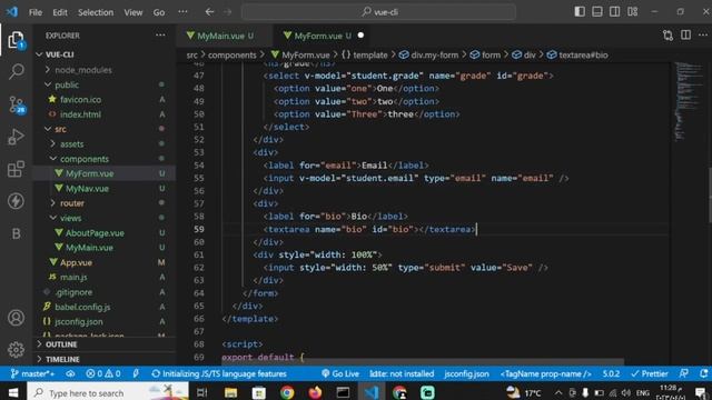 Learn Vuejs In Arabic 2023 - 33- Vue-Cli (V-Model Part Three) смотреть онлайн