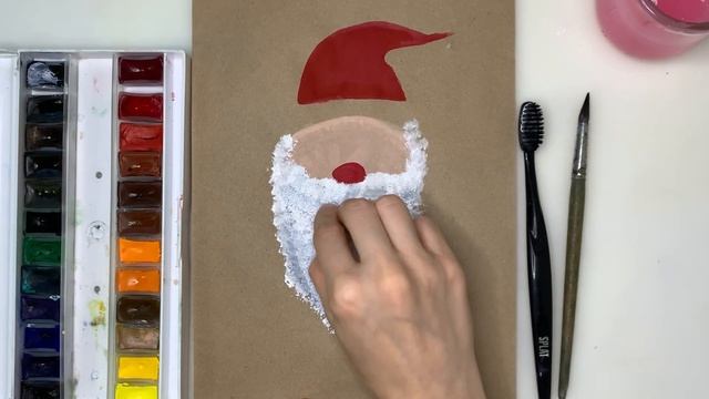 How to draw Santa Claus step by step. Drawing santa. Art lessons. Drawing tutorial for beginners. смотреть онлайн