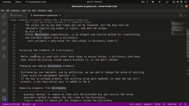 #21 Dictionaries In Python смотреть онлайн