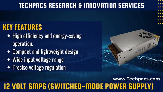 12 Volt SMPS (Switched-Mode Power Supply) Detailed Description смотреть онлайн