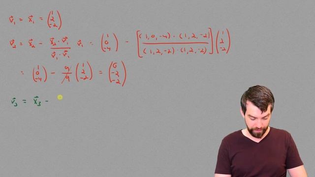 Full example: using Gram-Schmidt смотреть онлайн