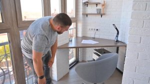 Как сделать из лоджии кабинет для школьника. БАЛКОН МЕЧТЫ. Идеи для сложной планировки балкона.