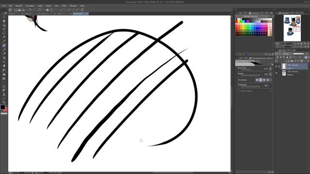 How to get SMOOTH LINES in CLIP STUDIO PAINT (Stabilization tips and tutorial) смотреть онлайн