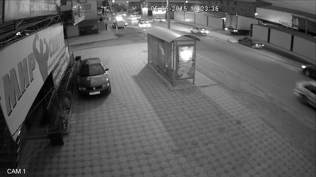 Уличная HDCVI камера DH-HAC-HFW2220RP-Z, 2 Mpx, 25 к.с., Цифромания, Ингушетия, Вечер ЧБ смотреть онлайн