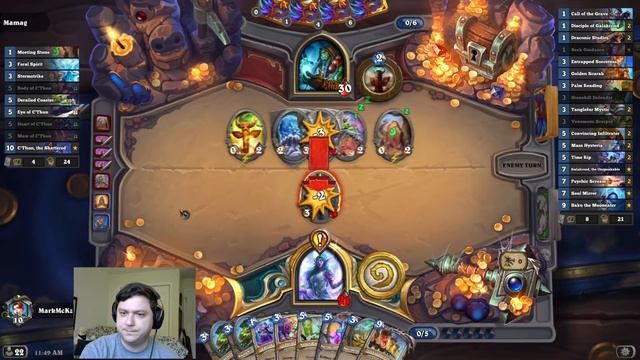 There's Something ODD About This OTK! Baku Questline Priest! | Hearthstone смотреть онлайн
