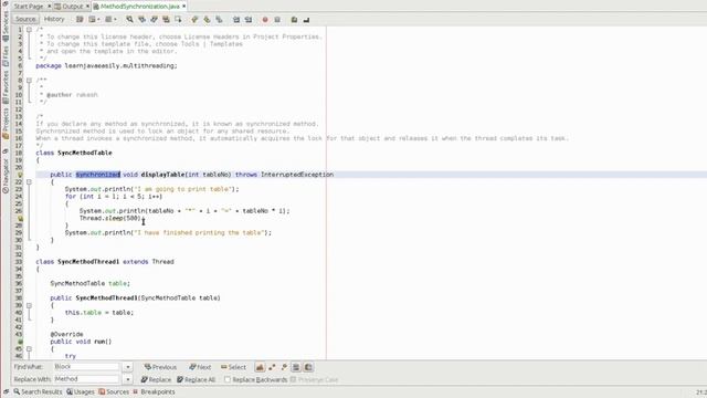 Java Synchronization Method | Java Multithreading in English (Java Tutorial) смотреть онлайн