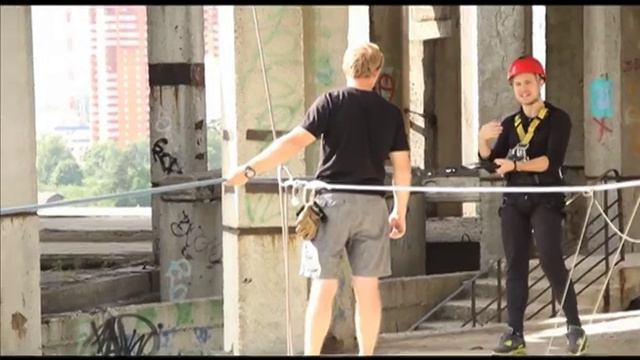 Ropejumping - Прыжок с веревкой. 35 метров. смотреть онлайн