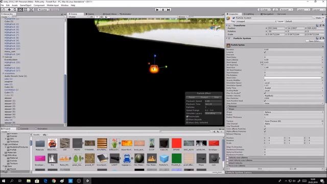 Уроки Unity3D #16 Создание свечки с помощью системы частиц смотреть онлайн