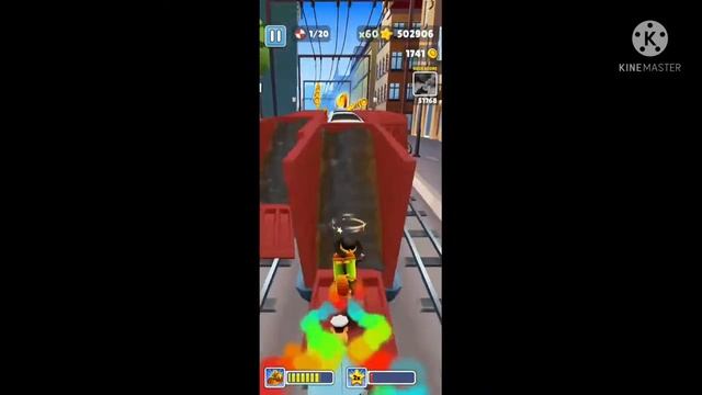 Subway Surfers WTF Jetpack glitch.??? смотреть онлайн