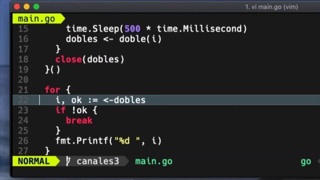 Curso Go: 24 - Channels смотреть онлайн