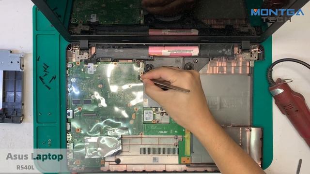Disassembly Replace Screen Asus R540L laptop Teardown and Repair смотреть онлайн