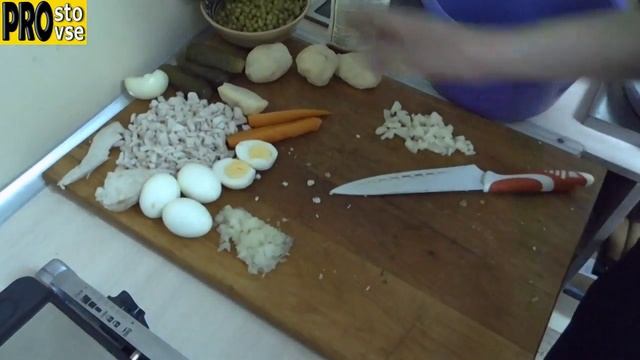 Оливье рецепт. Как приготовить салат оливье? Узнайте за 10 минут. смотреть онлайн