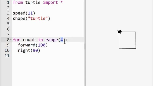 Python: Skilpadder - Steg 3 смотреть онлайн