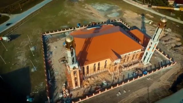Мечеть с.Османюрт идёт к завершению..22.10.21. смотреть онлайн