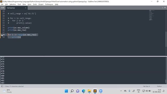 openpyxl (Hindi) 1 Mastering Excel Automation with Python: Boost Your Productivity! смотреть онлайн