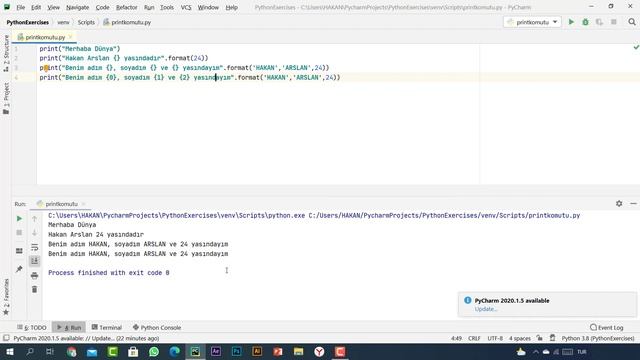 Python 3 : Print ve Format Komutu смотреть онлайн