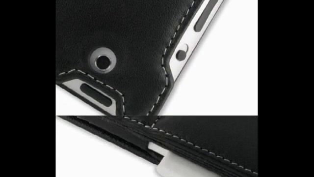 PDair Leather Case for Apple iPad 2 - Book Type Magnet Closure (Black) смотреть онлайн
