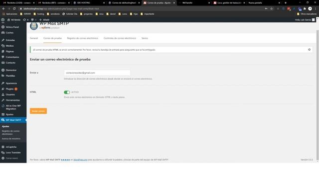 Configurar plugin SMTP para correos ✔️? смотреть онлайн