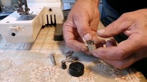 Ремонт регулятора натяжения нити швейной машины brother vx 880