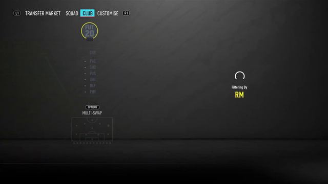 My OLD FIFA 20 Endgame Team