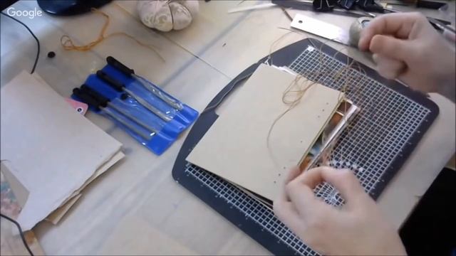 Артбук хламбук для микс медиа Mixed Media работ: видео мастер-класс Натальи Жуковой смотреть онлайн