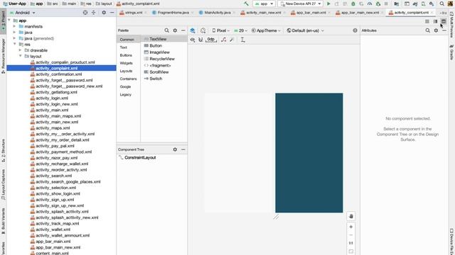 How to view XML code for Layouts in Android Studio 3.6 version Sai Gopi Tech Telugu смотреть онлайн