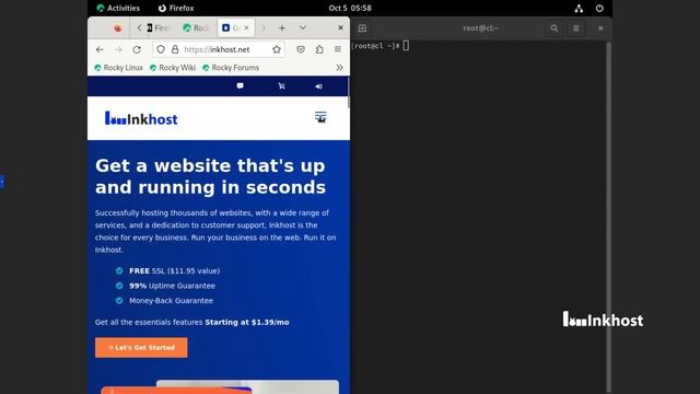 How to Install WordPress with LAMP on Rocky Linux 9 2 with SSL on inkhost Cloud смотреть онлайн