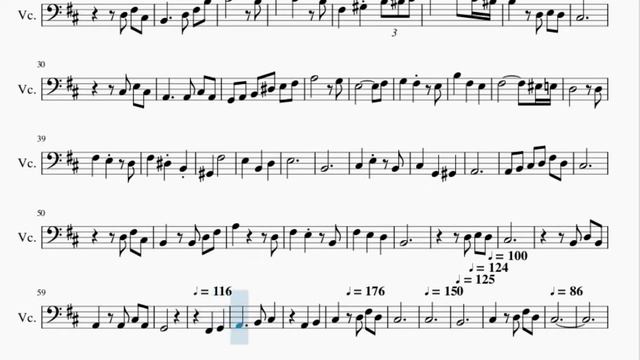 Cello Sheet Music: How to play Married Life (Up) by Michael Giacchino смотреть онлайн