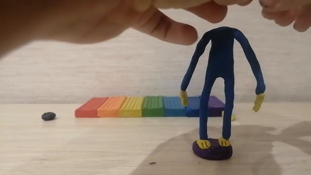 как слепить ХАГИ ВАГИ из пластилина