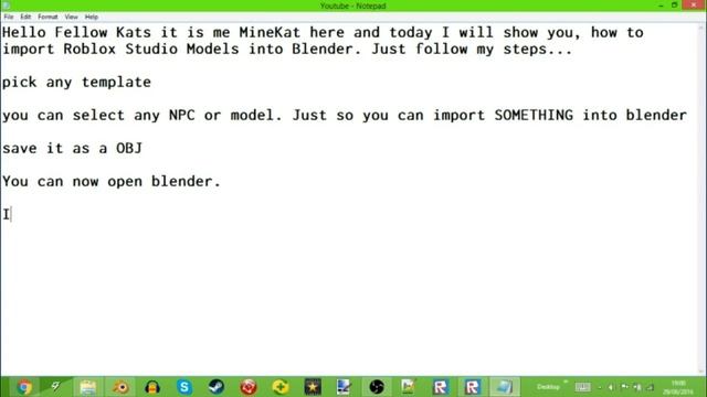 Roblox - How to import models into Blender (OLD) смотреть онлайн