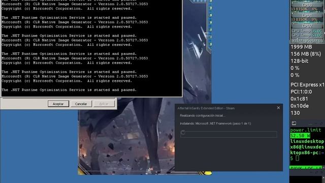 Afterfall Insanity D9VK Test 48fps NVENC x64 + Sound (Core i3 8350K) + Nvidia 440.58 смотреть онлайн
