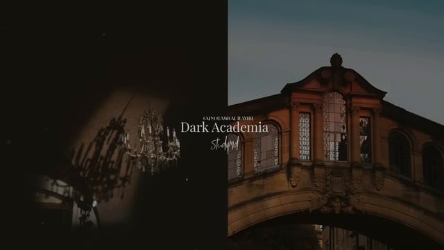 You're Reading in an 18th Century Library and It's Raining Outside | Dark Classical Academia смотреть онлайн