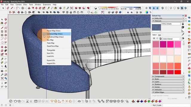 Sketchup UV Mapping Tutorial | Sketchup UV Mapping Tools смотреть онлайн