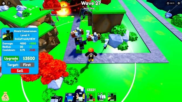 НУБ против ПРО против ЧИТЕРА против БОГА в Туалет Тавер Дефенс №2 РОБЛОКС смотреть онлайн