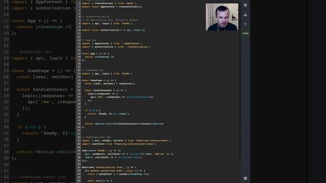 Don't mock when testing React. Fake instead! смотреть онлайн