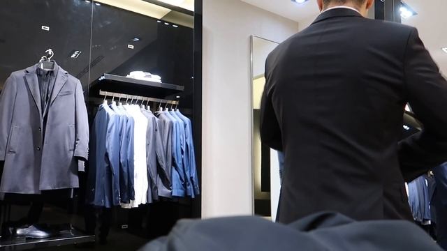 Suit Shopping At HUGO BOSS
