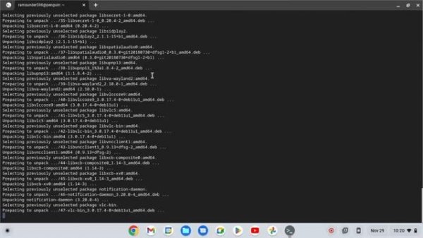 Install VLC(Linux) in chromebook | VLC Player for Chrome OS