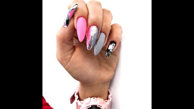 Дизайн гель лак с блестками 💥 ИДЕИ МАНИКЮРА 💥 ДИЗАЙН НОГТЕЙ 💖💖💖 смотреть онлайн