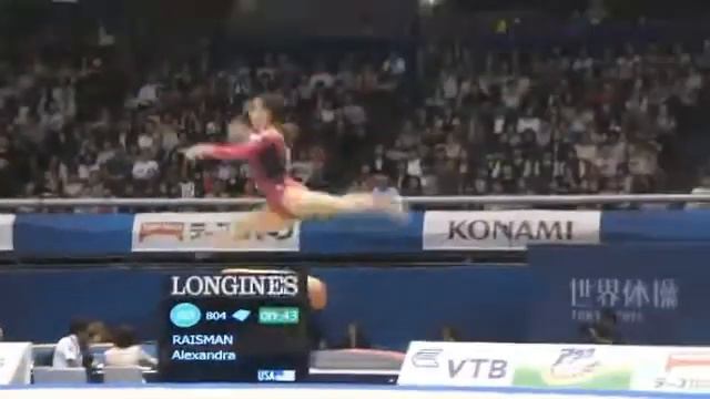 Aly Raisman - 2011 Worlds - AA FX смотреть онлайн
