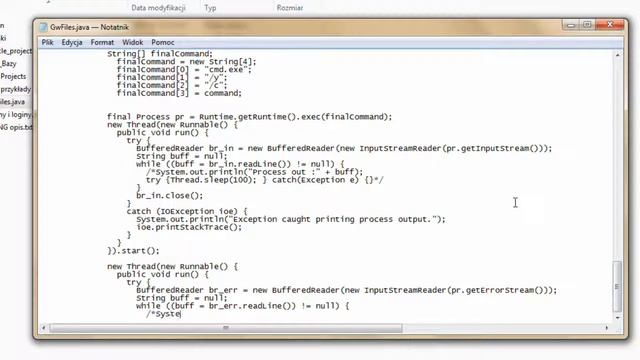 Oracle and Java tutorial: Working with files (Lesson 4) смотреть онлайн