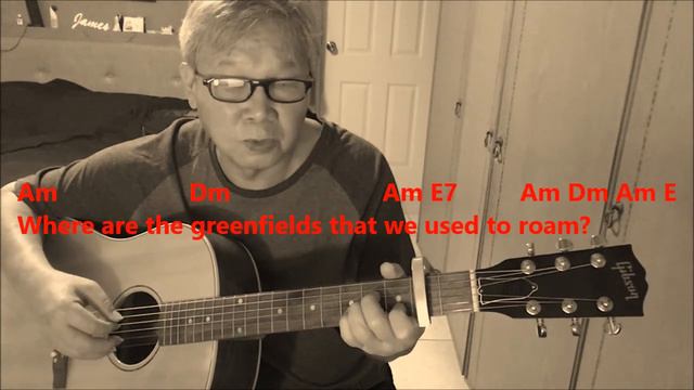 Brothers Four - Greenfields (Cover+Guitar Chords) смотреть онлайн