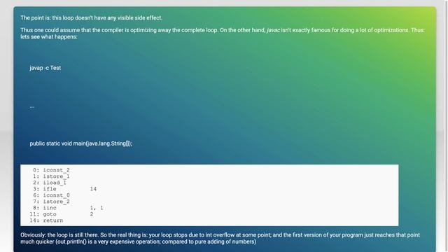 JAVA : Why does the following infinite loop terminate without any error / exception смотреть онлайн