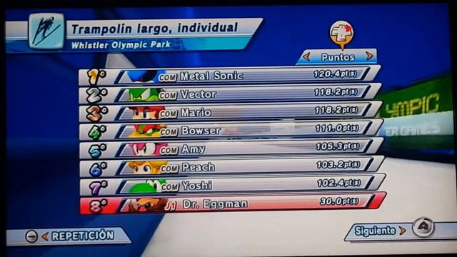 Mario & Sonic at the Olympic Winter Games Dr. Eggman fails in Individual Large hill смотреть онлайн