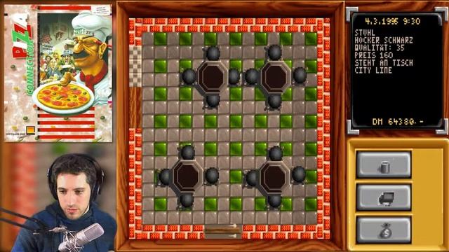 Pizza Connection Gameplay #2 | Lebensmittel GmbH und Co. KG ?| Pizza Tycoon смотреть онлайн