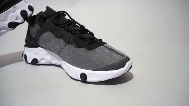 Nike React Element 55 SE Black White CI3831-002 смотреть онлайн