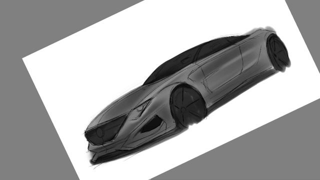 VW CC (car design sketch tutorial) #vw #cardesign #carsketch #car #carconcept #design #volkswagen смотреть онлайн