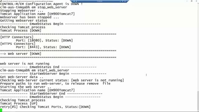 CWCM: Troubleshooting Connectivity in Control-M/Enterprise Manager 9.0.18 and above смотреть онлайн
